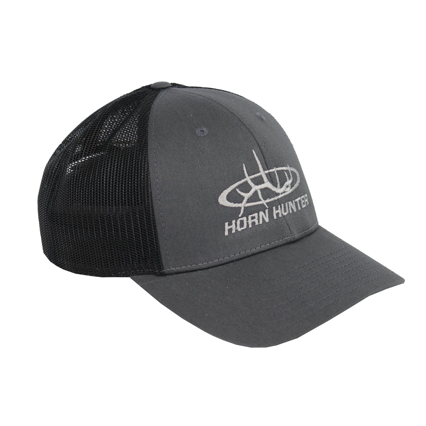 Richardson 112 Charcoal-Black Mesh Snap Back