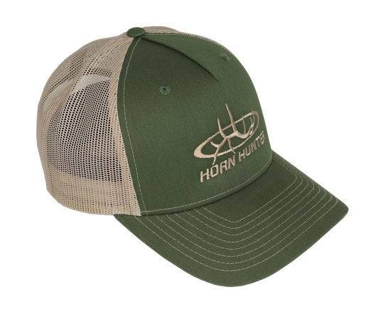 Richardson 112 Army Olive-Tan mesh Snap Back