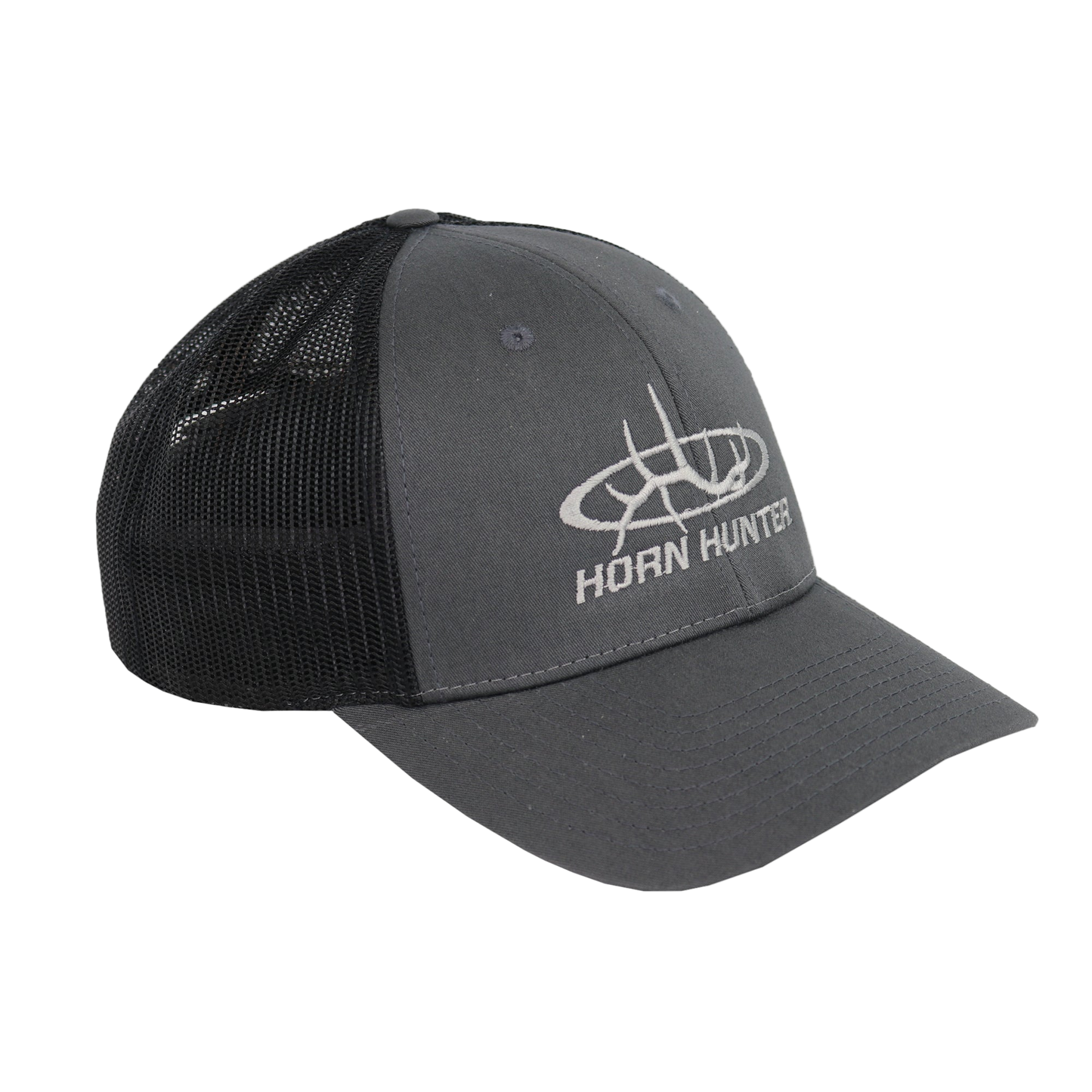 Richardson 112 Charcoal-Black Mesh Snap Back