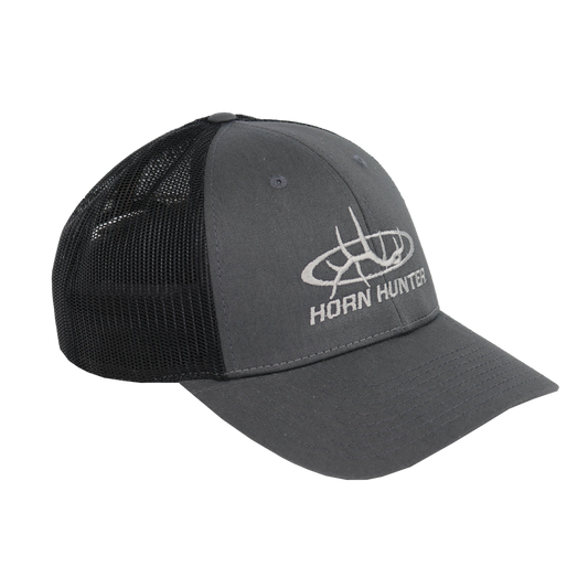 Richardson 112 Charcoal-Black Mesh Snap Back