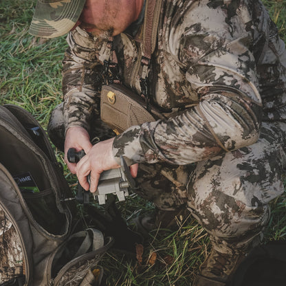 COTTONWOOD Series HTR Camo 1/4 Zip